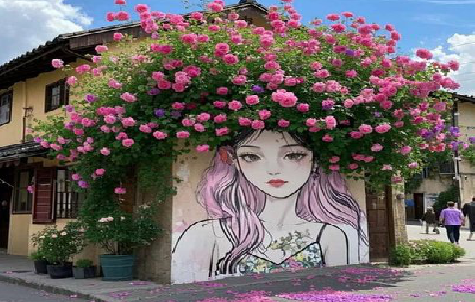 新野怎么设计网红打卡墙绘