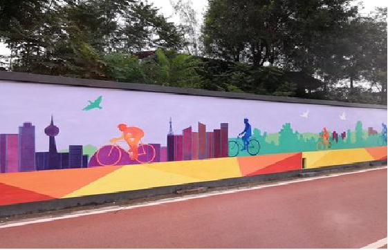 新野墙体彩绘-围墙