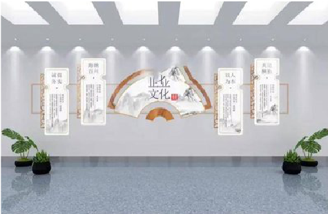 新野企业文化墙设计的核心要素。