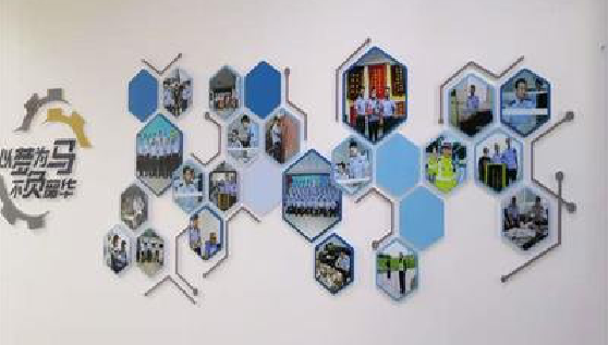 新野文化墙最常见的做法。