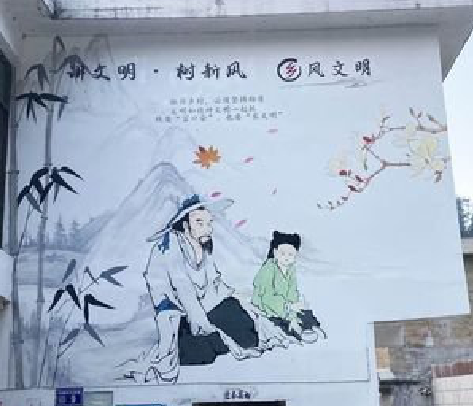 新野分享几个墙绘保养知识。