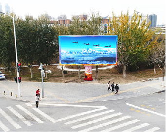 新野户外大屏广告投放要点。