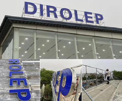 新野楼顶发光字安装的注意事项。